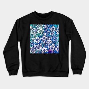 Watercolor Floral Crewneck Sweatshirt